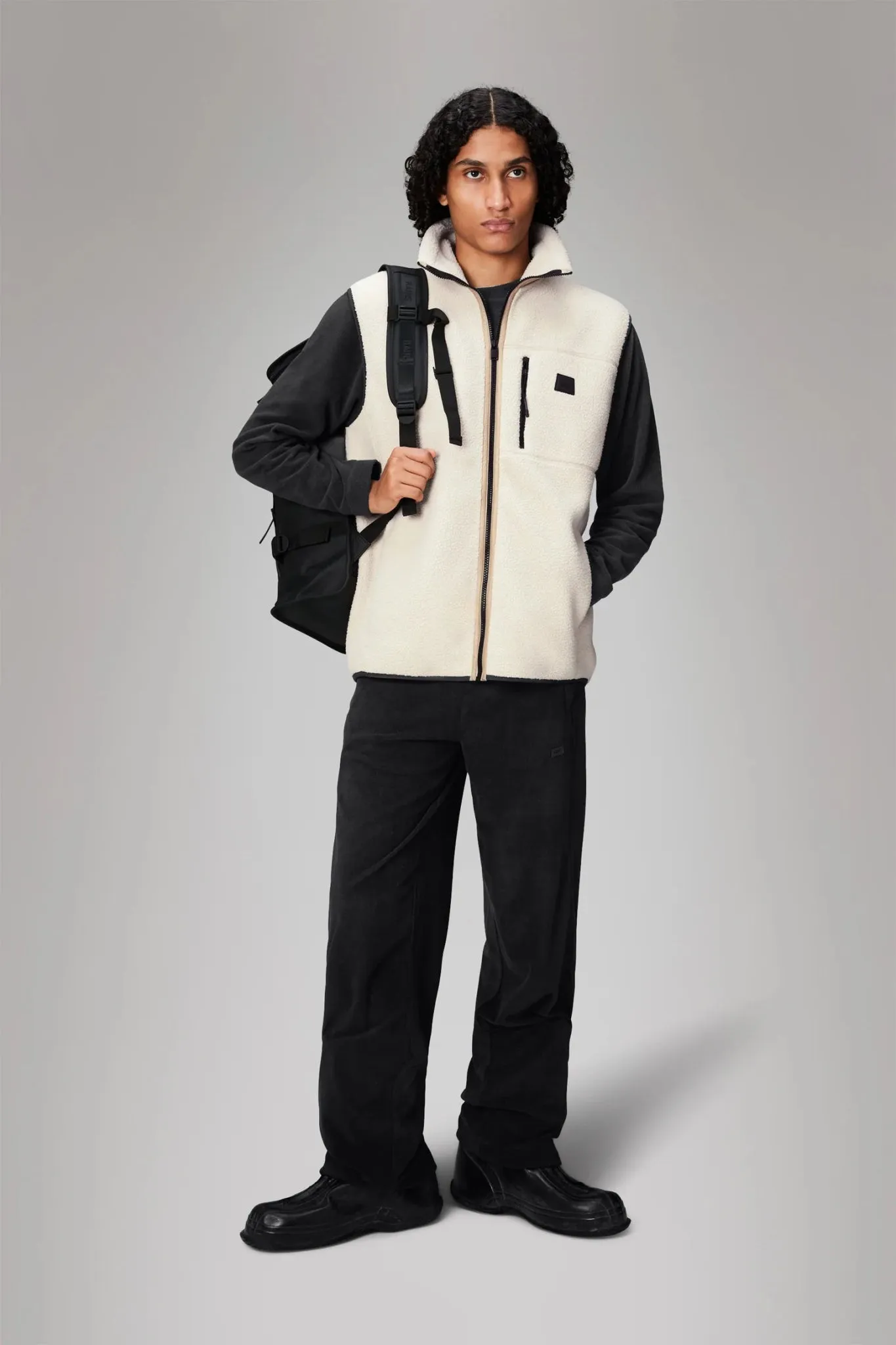 RAINS YERMO Fleece Vest T1