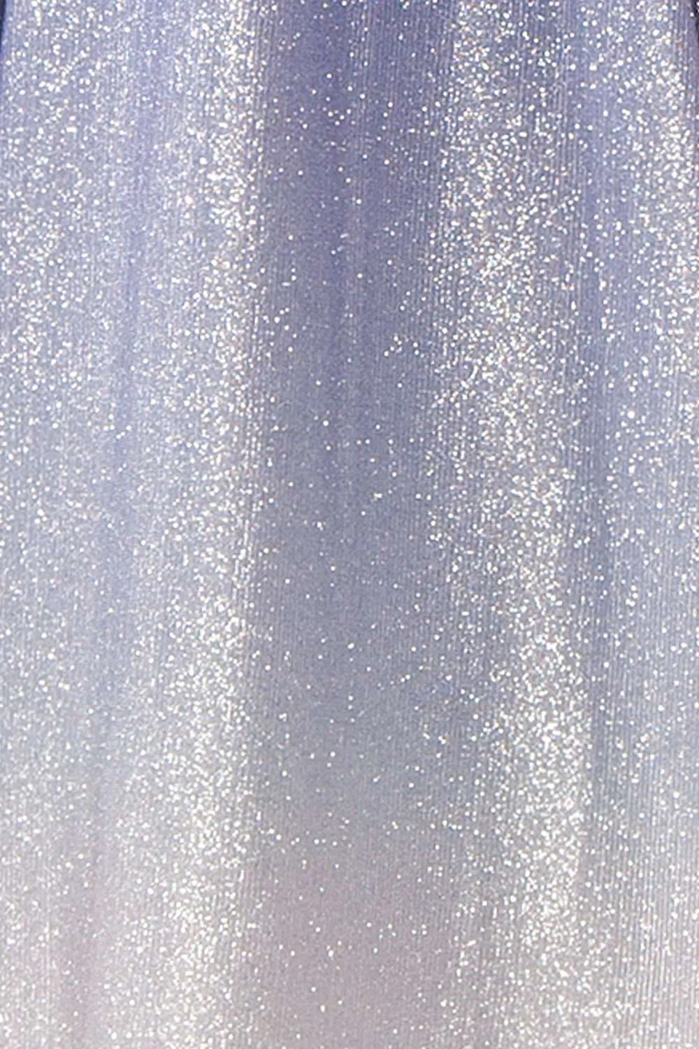 Renesmee Blue | Sparkly Gradient Maxi Dress