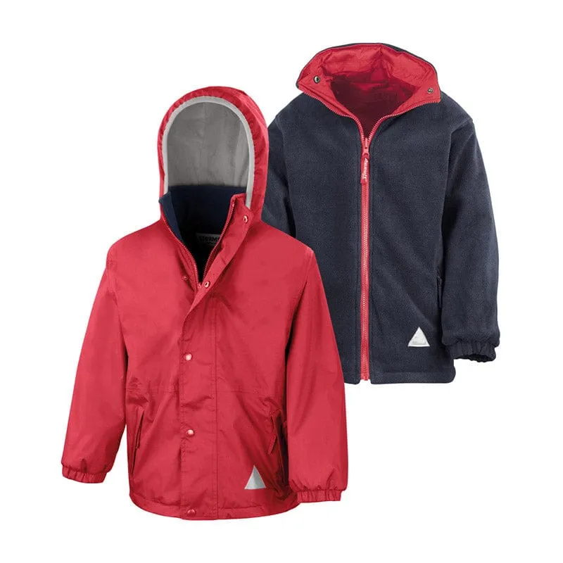 Result R160JY Children's Reversible StormDri 4000 Fleece Jacket