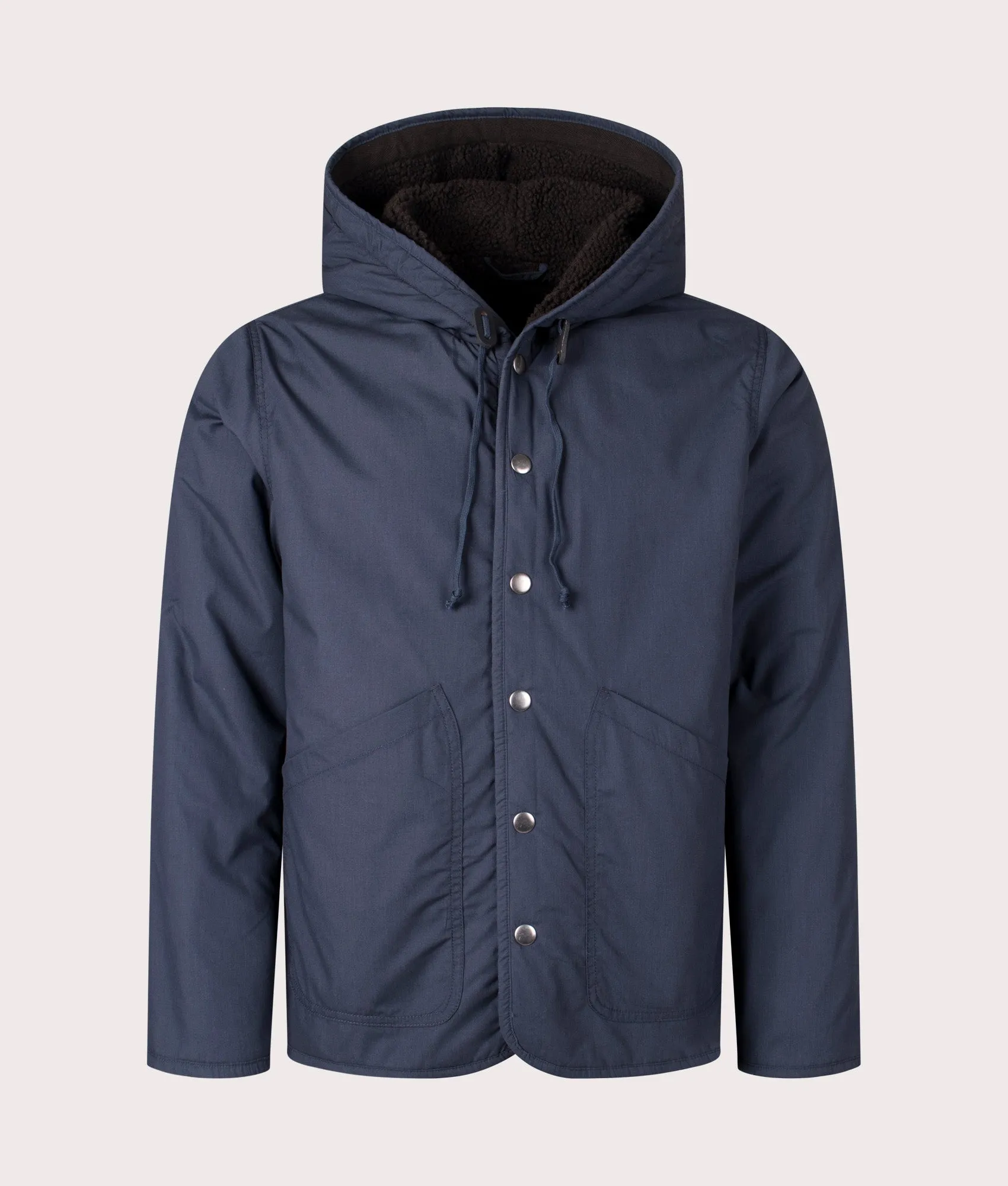 Reversible Simple Hooded Jacket