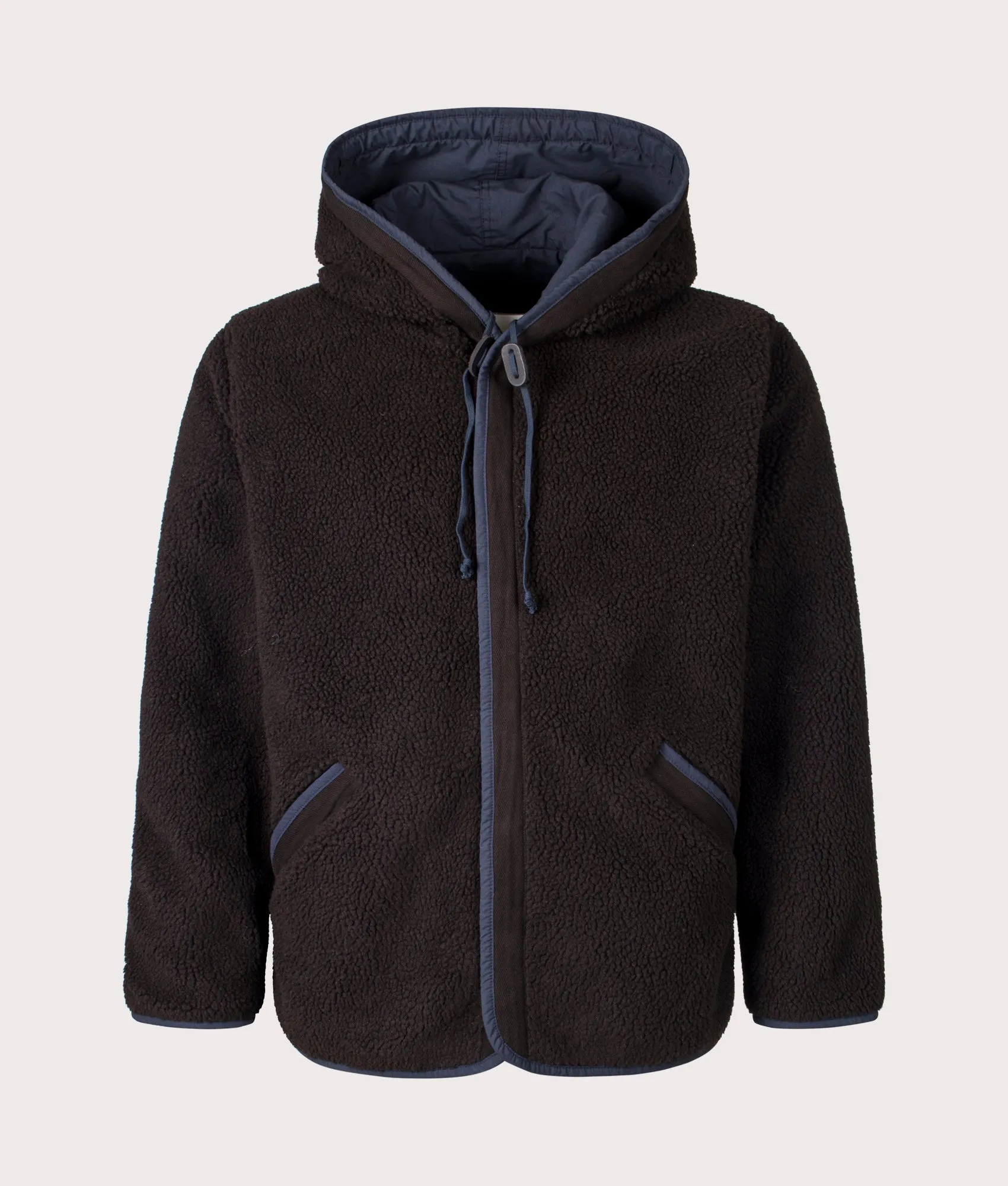 Reversible Simple Hooded Jacket