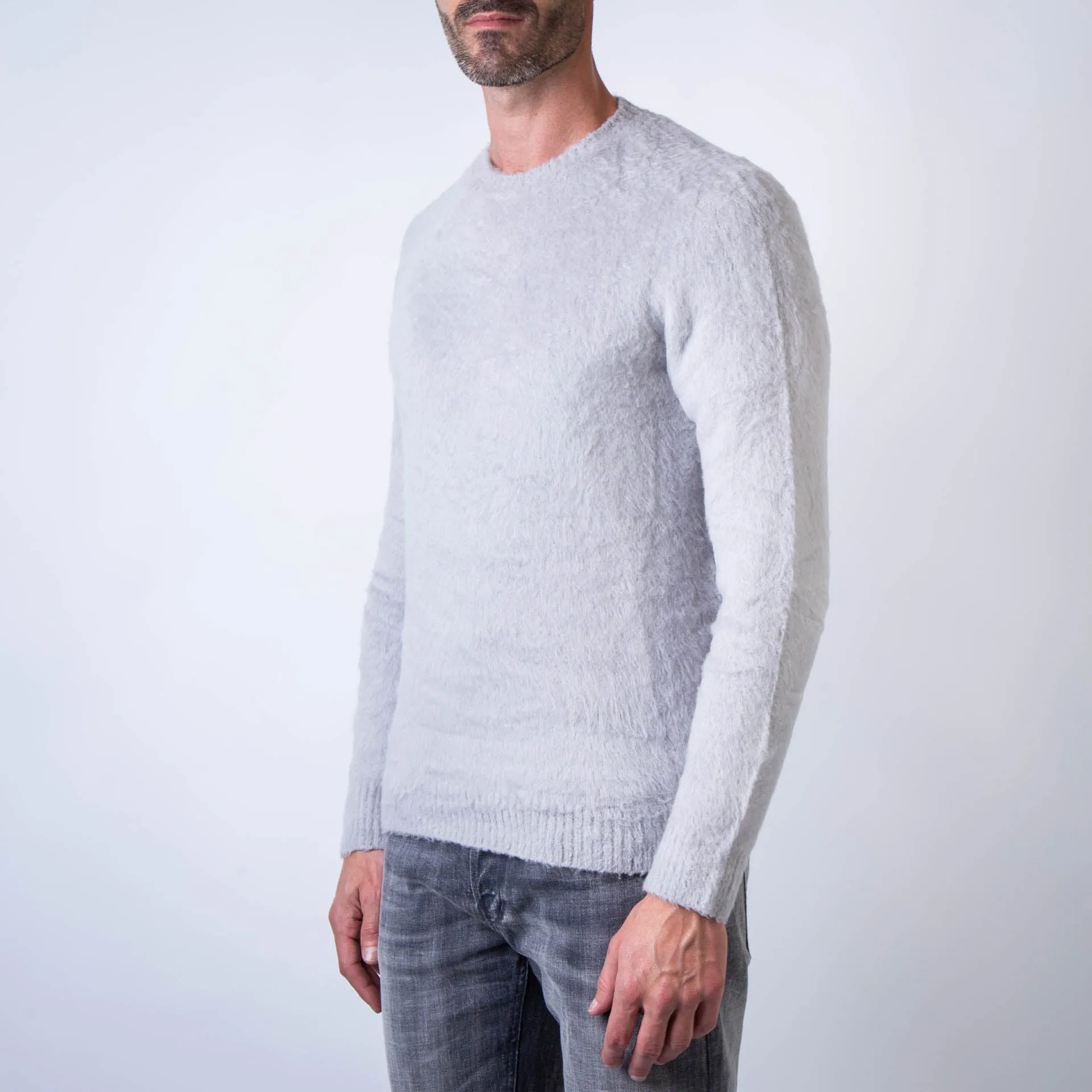 ROBERTO COLLINA SWEATER RA45201 18 GREY