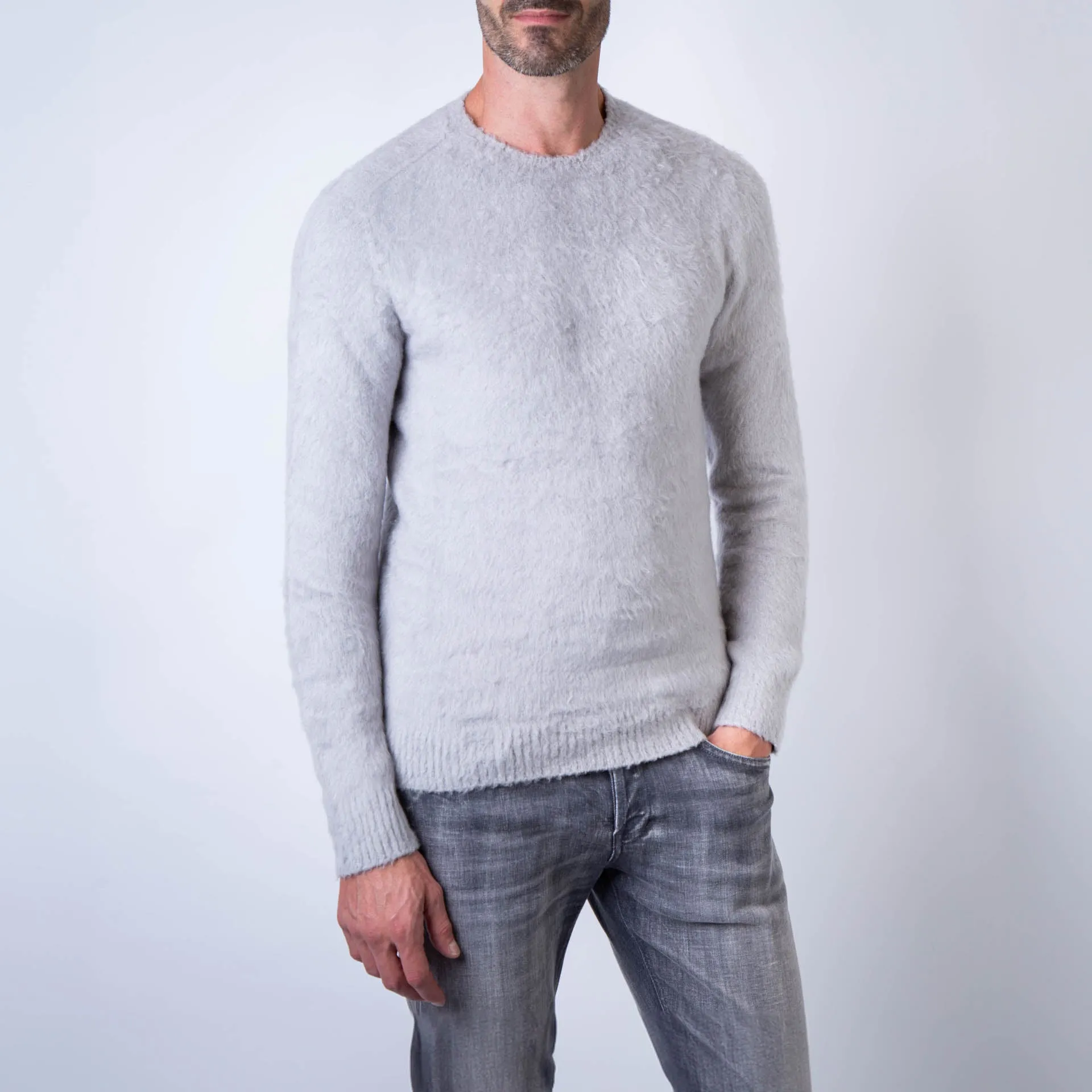 ROBERTO COLLINA SWEATER RA45201 18 GREY