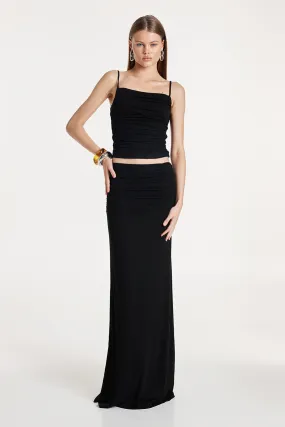 Scarlett Maxi Skirt | Black