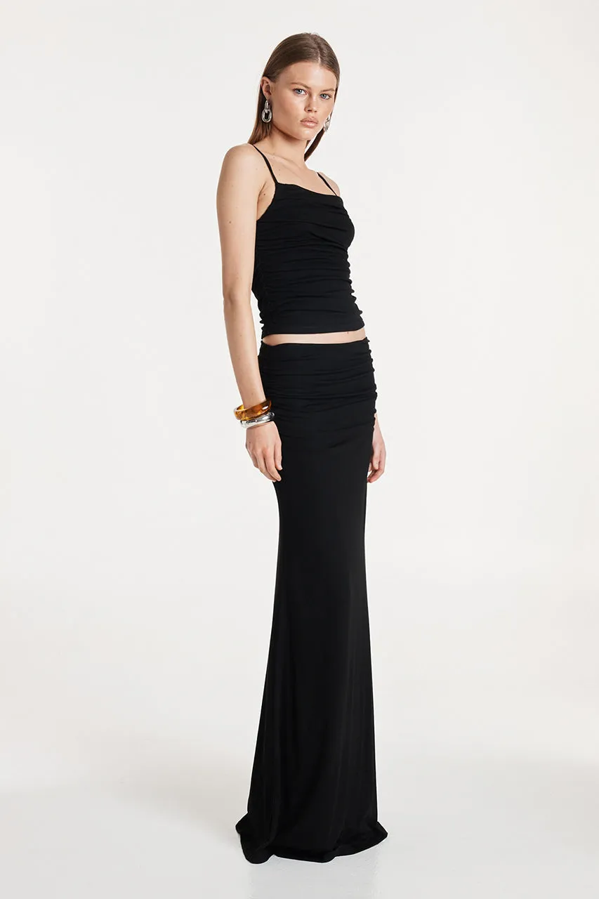 Scarlett Maxi Skirt | Black