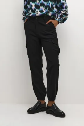 SIDE POCKET BLACK JOGGER PANT