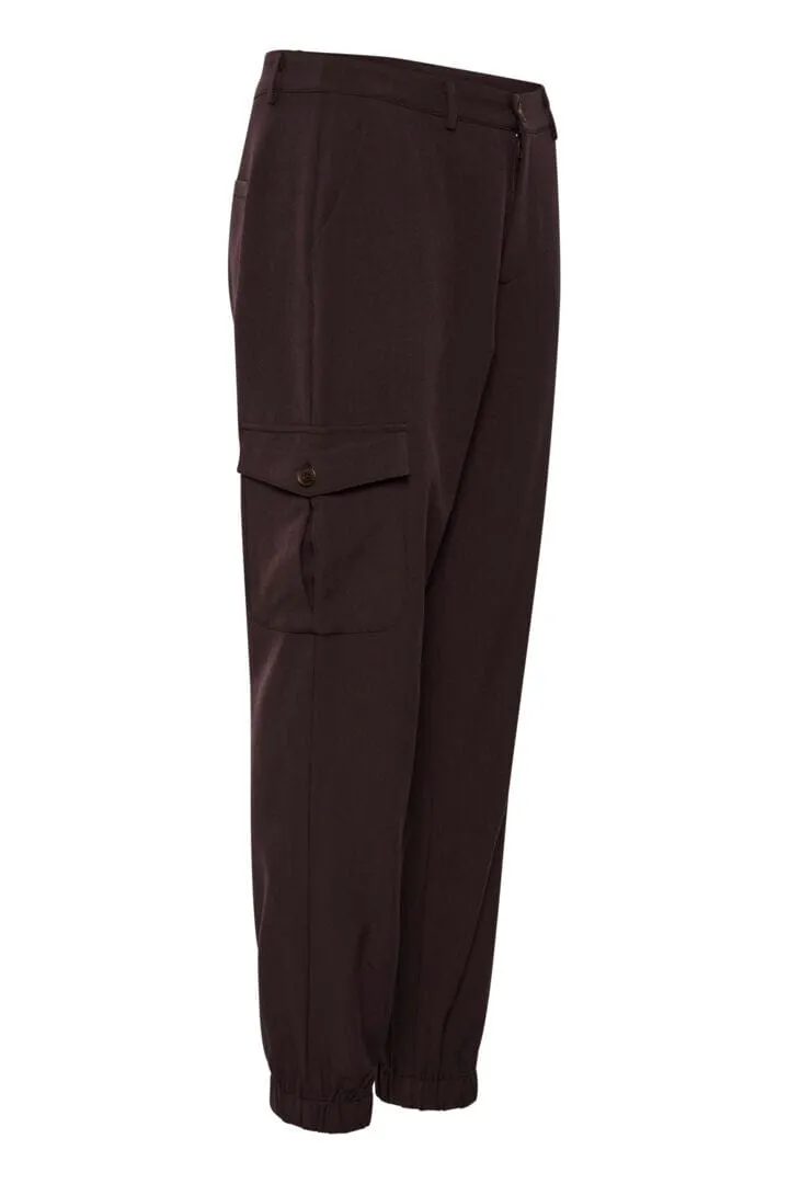 SIDE POCKET BROWN JOGGER PANT