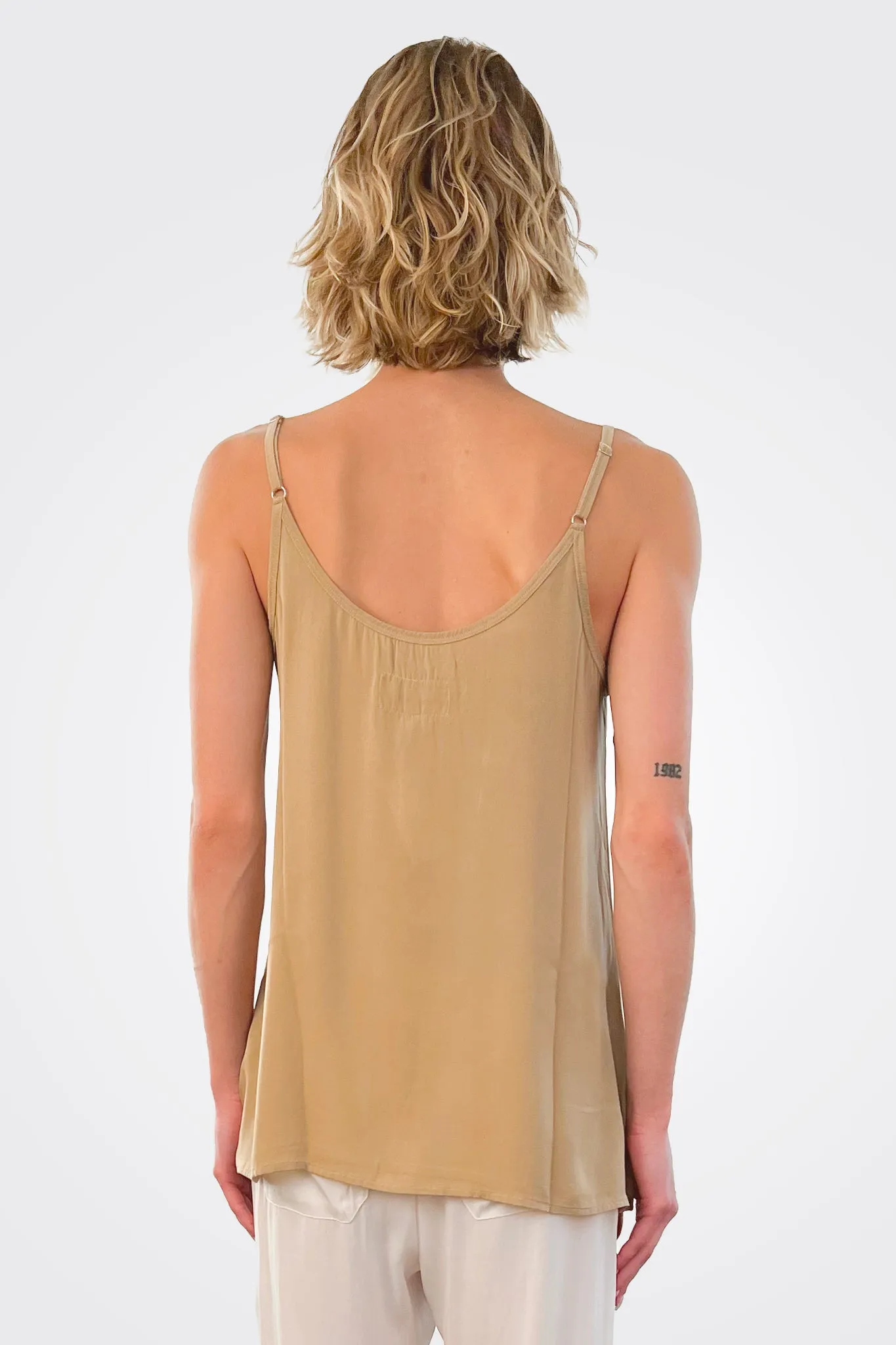 Silk Camisole - Dijon