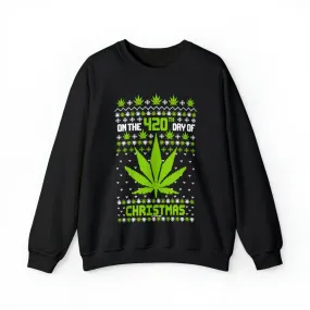 The 420th Day of Christmas Crewneck Sweatshirt