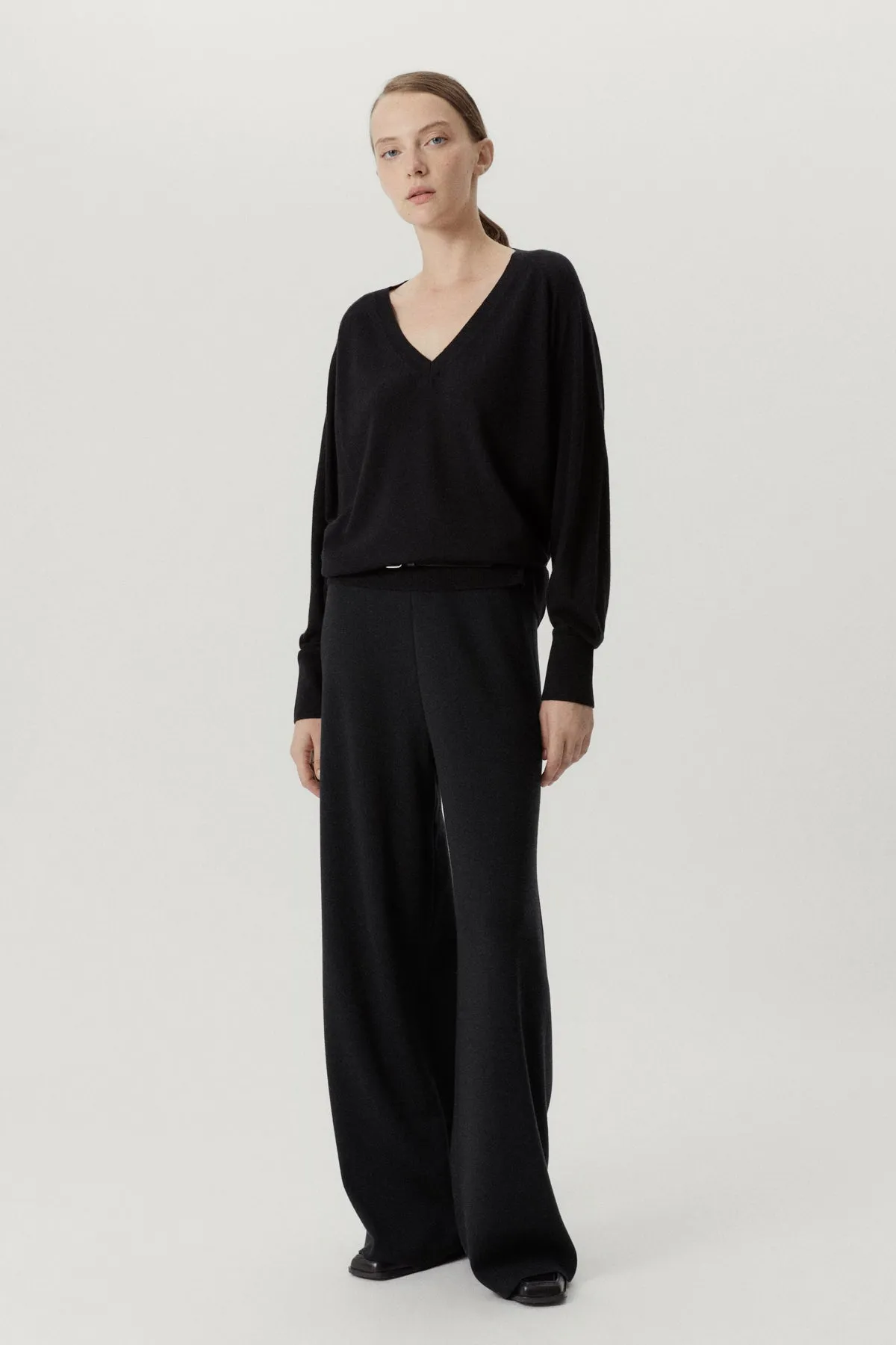 The Ultrasoft Wool Palazzo Pants