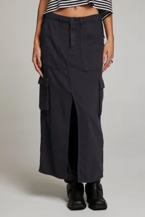 Tri Licorice Maxi Skirt