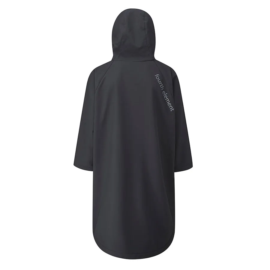 Used Fourth Element Storm All Weather Poncho - Black - Size: Large