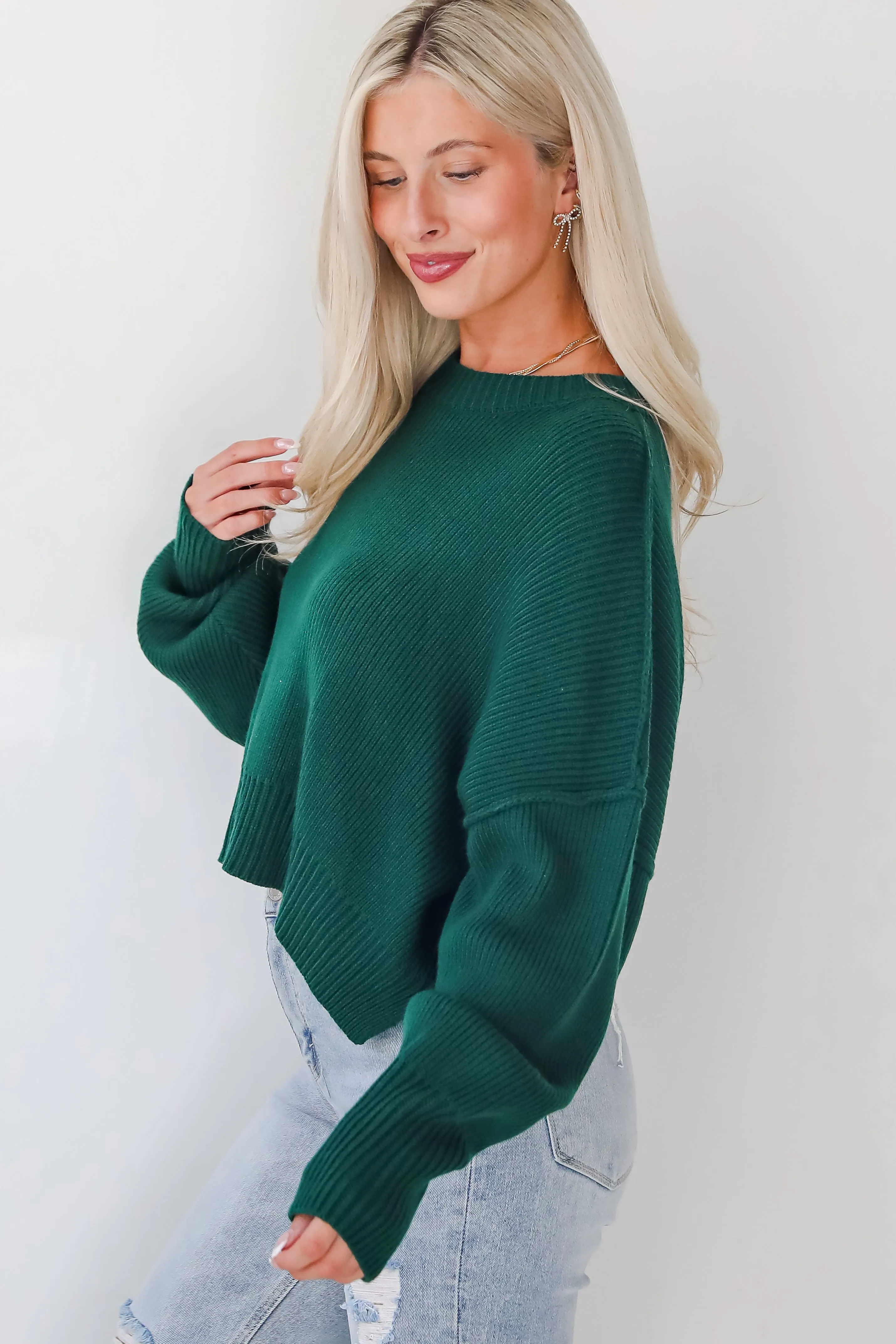 Warm Bliss Cropped Sweater - DOORBUSTER