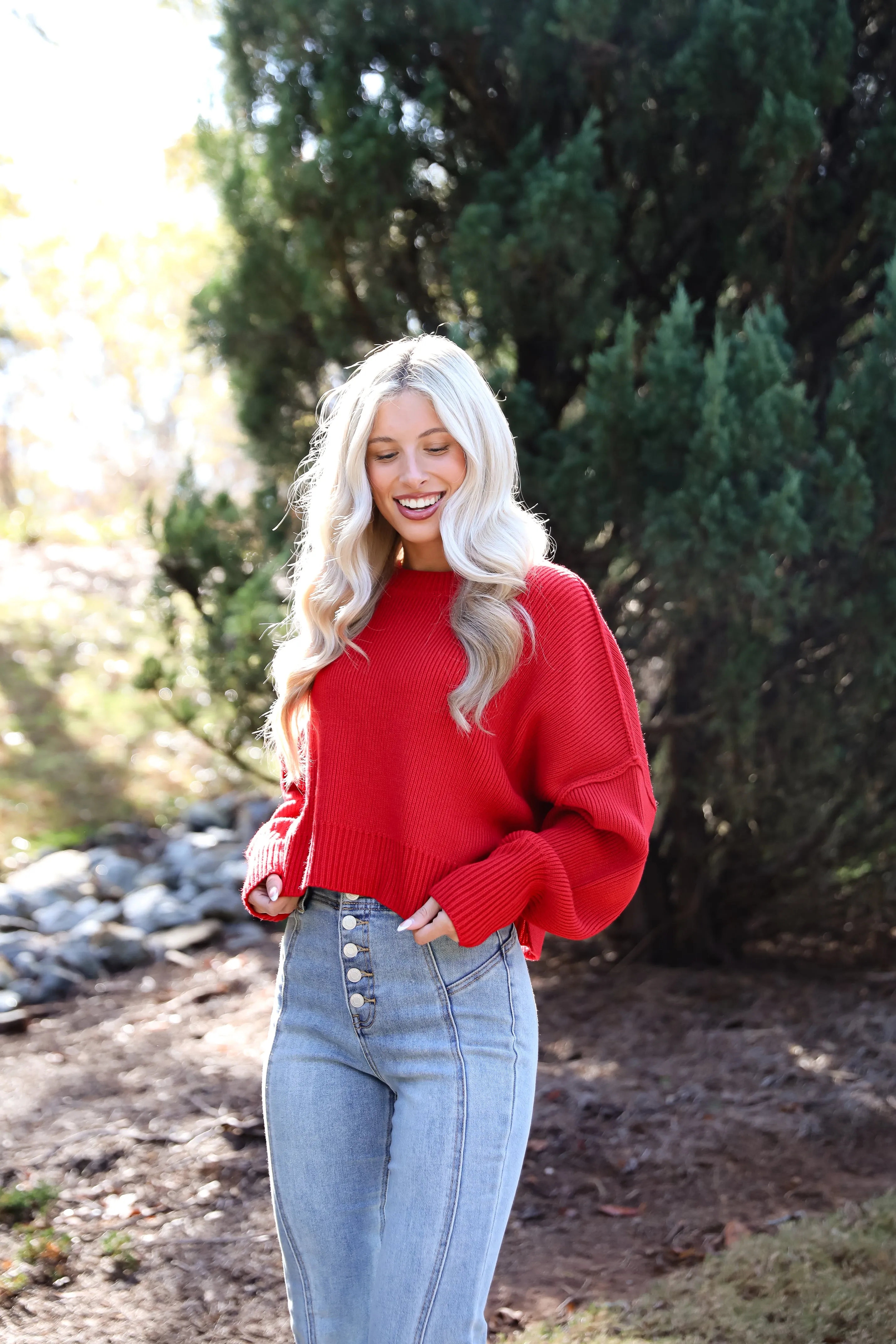 Warm Bliss Cropped Sweater - DOORBUSTER