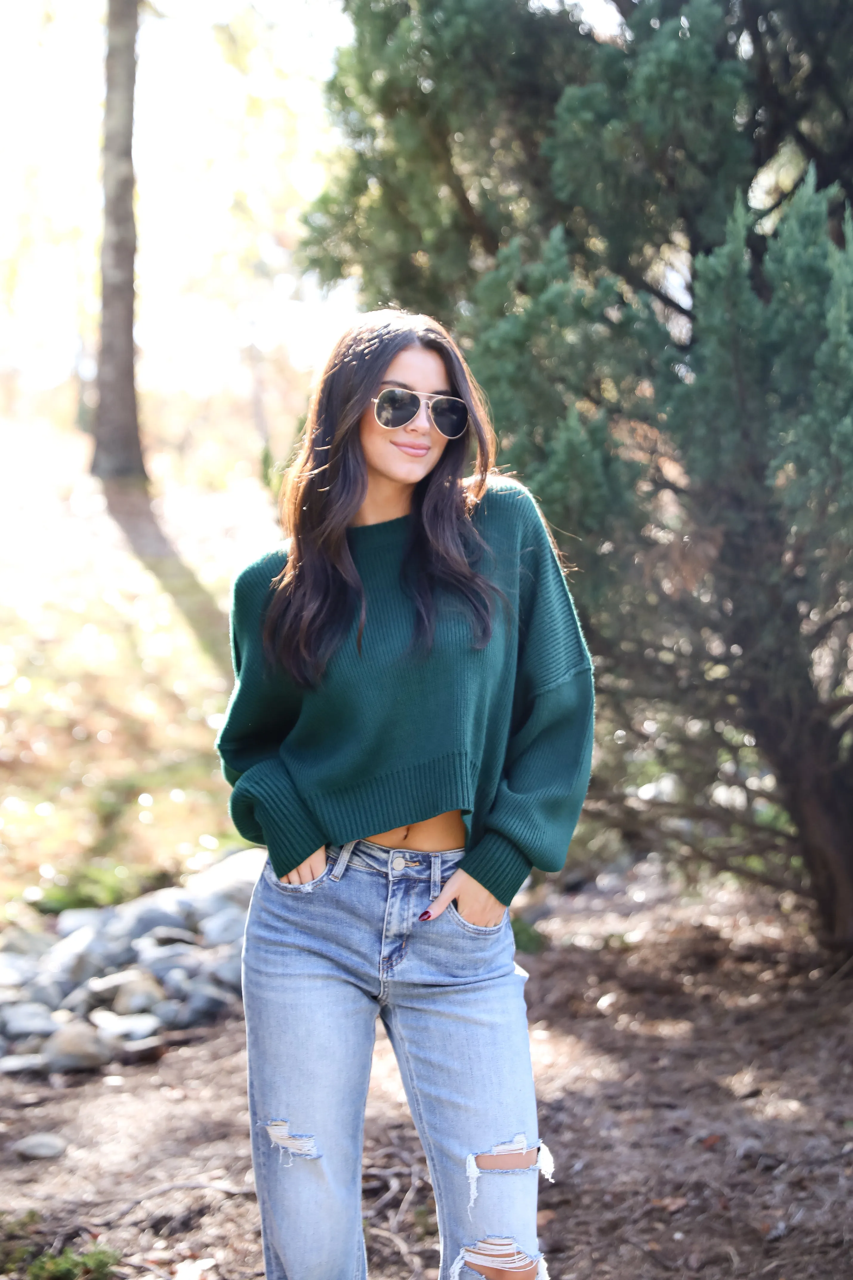 Warm Bliss Cropped Sweater - DOORBUSTER