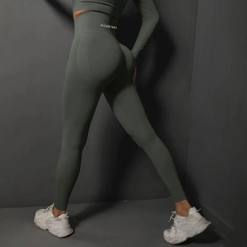 Women Seamless High Waist Sport Leggings