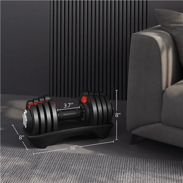 Yaheetech Adjustable Dumbbell Set